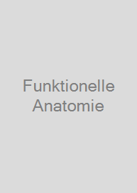 Cover Funktionelle Anatomie
