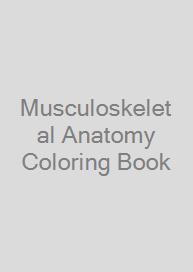 Cover Musculoskeletal Anatomy Coloring Book
