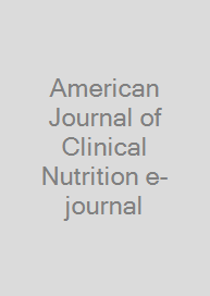 American Journal of Clinical Nutrition e-journal