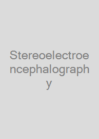 Cover Stereoelectroencephalography