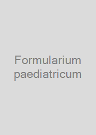 Cover Formularium paediatricum