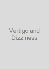 Cover Vertigo and Dizziness