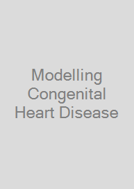 Modelling Congenital Heart Disease