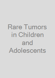 Cover Rare Tumors in Children and Adolescents