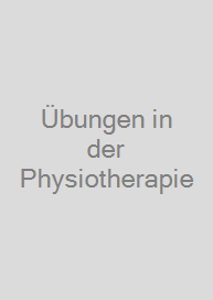 Cover Übungen in der Physiotherapie