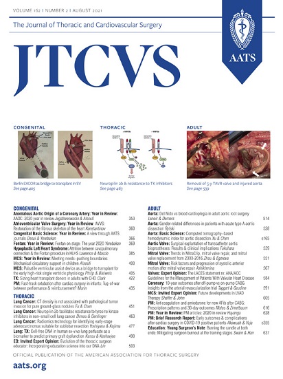 The Journal of Thoracic and Cardiovascular Surgery