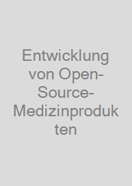 Cover Entwicklung von Open-Source-Medizinprodukten