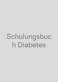 Cover Schulungsbuch Diabetes