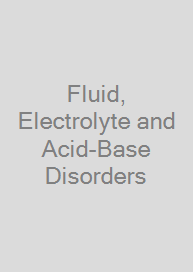 Fluid, Electrolyte and Acid-Base Disorders