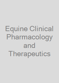 Cover Equine Clinical Pharmacology and Therapeutics