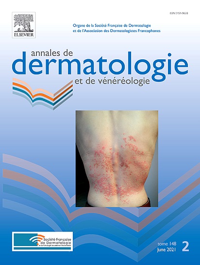 Annales de Dermatologie et de Vénéréologie