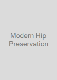 Cover Modern Hip Preservation