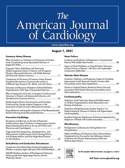 The American Journal of Cardiology