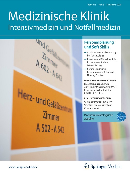 Medizinische Klinik-Intensivmedizin und Notfallmedizin