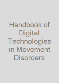 Cover Handbook of Digital Technologies in Movement Disorders