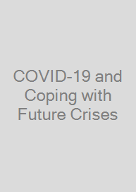Cover COVID-19 and Coping with Future Crises