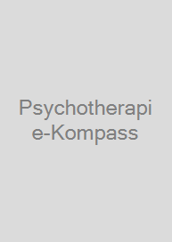 Cover Psychotherapie-Kompass