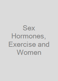 Cover Sex Hormones, Exercise and Women