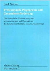 Cover Professionelle Pflegepraxis und Gesundheitsförderung