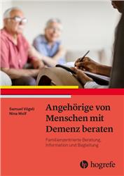 Cover Angehörige von Menschen mit Demenz beraten