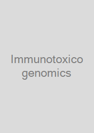 Immunotoxicogenomics