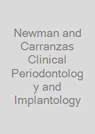 Cover Newman and Carranzas Clinical Periodontology and Implantology