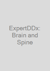 Cover ExpertDDx: Brain and Spine