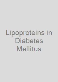 Cover Lipoproteins in Diabetes Mellitus
