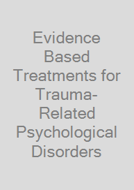 Cover Evidence Based Treatments for Trauma-Related Psychological Disorders
