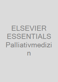 Cover ELSEVIER ESSENTIALS Palliativmedizin