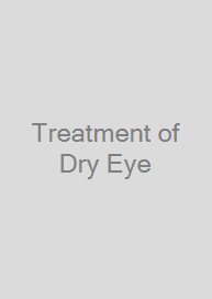 Treatment of Dry Eye