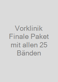 Vorklinik Finale Paket mit allen 25 Bänden