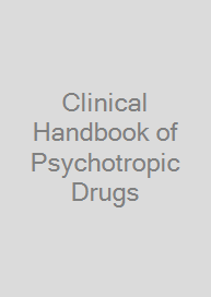 Cover Clinical Handbook of Psychotropic Drugs