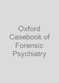Cover Oxford Casebook of Forensic Psychiatry