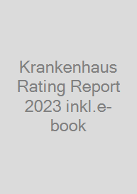 Cover Krankenhaus Rating Report 2023 inkl.e-book