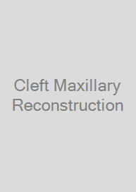 Cleft Maxillary Reconstruction