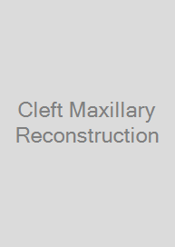 Cover Cleft Maxillary Reconstruction