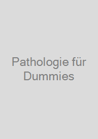 Cover Pathologie für Dummies