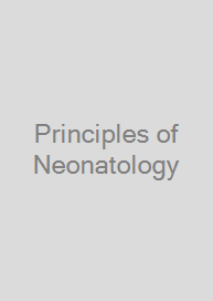 Cover Principles of Neonatology
