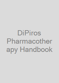 Cover DiPiros Pharmacotherapy Handbook