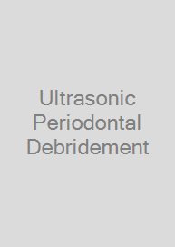 Cover Ultrasonic Periodontal Debridement