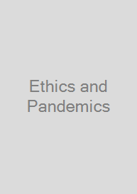 Cover Ethics and Pandemics
