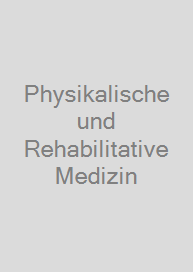 Cover Physikalische und Rehabilitative Medizin
