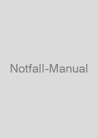 Cover Notfall-Manual