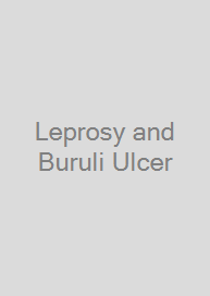 Leprosy and Buruli Ulcer