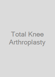 Cover Total Knee Arthroplasty