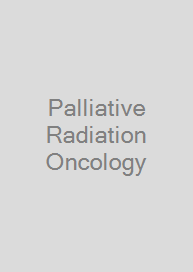 Cover Palliative Radiation Oncology