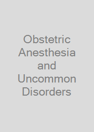 Cover Obstetric Anesthesia and Uncommon Disorders