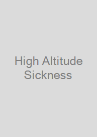 Cover High Altitude Sickness