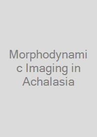 Cover Morphodynamic Imaging in Achalasia